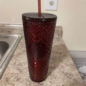 STARBUCKS Merlot jeweled Christmas 2022 tumbler ✨